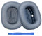 Almohadillas de Repuesto para AirPods MAX Auriculares de MMOBIEL - Memory Foam y Mesh Fabric Almohadilla Auriculares - Cascos Cojines – Azul Cielo