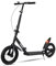 CADEHUB Kinder RollerfüR GroßE Kinder Faltbarer Zweirad-Tretroller FüR Tretroller Erwachsene Leichter Faltbarer Und Verstellbarer Aluminiumrahmen Cityroller Erwachsene Black