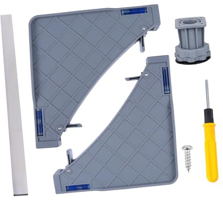 KOCKSHION Base Regolabile e Mobile Per Lavatrice e Frigorifero Con Piedi Antivibranti Regolabile Perfetta Per Elettrodomestici Di Varie