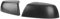 Eujgoov Copertine Specchieri Opachi Neri, Cap Specchio Posteriori a 1 Coppia 87945 0C020, Sostituzione per Tundra 2008-2022