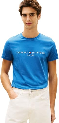 Tommy Hilfiger Herren T-Shirt Kurzarm Slim Fit