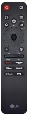 Telecomando Universale LG MR25GA MAGIC REMOTE Nero | Bluetooth controllo vocale controllo tramite mouse ricerca vocale tasti streaming