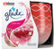 Glade Duftkerze mit Dekorfolie, Duft I Love You, mit ätherischen Ölen angereichert, 6er Pack (6 x 120 g)