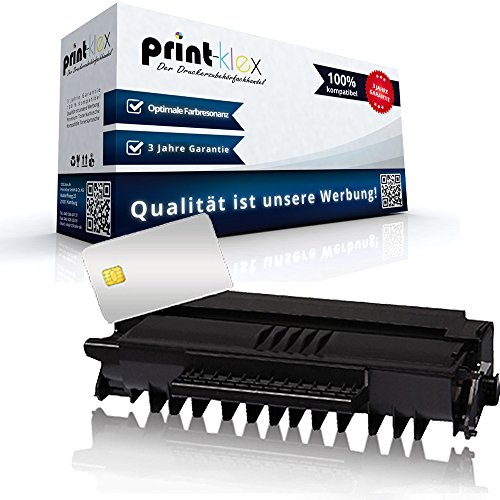 Print-Klex Tonerkartusche - 4.000 Seiten - kompatibel für Minolta 1600 F 1600F Develop D 162 F D162F 9967000465 TC16 Black Schwarz - Office Plus Serie