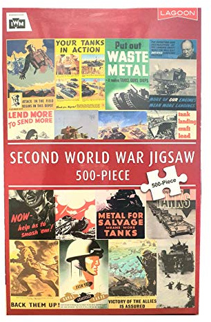 Lagoon Group Second World War 500-Piece Jigsaw - Land One size