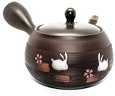 TEA SOUL | Kyusu Giapponese Tokoname in Ceramica Nero 350 ml
