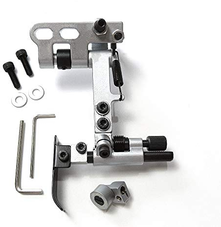 evernice Suspending Edge Guide Kg867 für Durkopp 69 205 267 867 Pfaff 335 1245 Consew 206 (mit gerader Führung und Rollenführung)