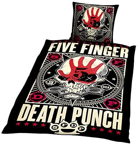 Five Finger Death Punch Punchagram Unisex Bettwäsche Multicolor