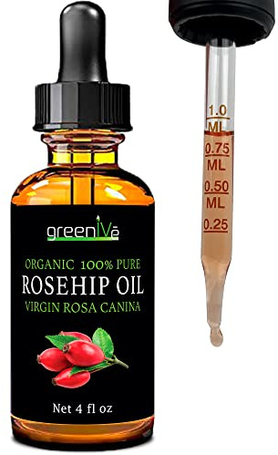 Rosehip Oil - Canine Pink - 100% Pure Cold Pressed - Virgin - Exclusively on Amazon (120ml)