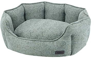 Nobby Komfort Bett oval Nevis grün 65 x 57 x 22 cm