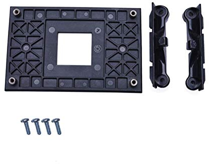 Soporte de ventilador de refrigeración de CPU, placa trasera resistente, soporte de radiador para CPU profesional para AM4