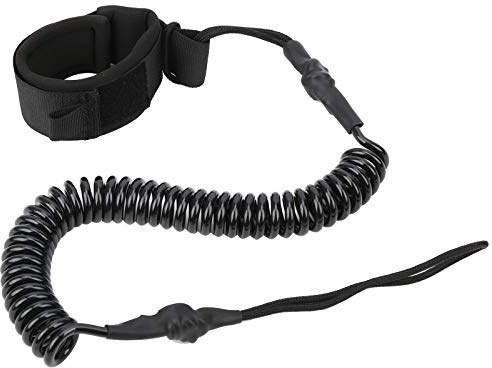Surf Leash, Surfing Foot Rope SUP Surfing Ben Rope Säkerhetsskydd Dragband Rem Justerbar Elastisk och Flexibel för Surfbrädor och Paddelbrädor