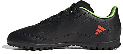 Adidas X SPEEDPORTAL.4 Football Boots Turf Fußballschuhe, Core Black/Solar Red/Solar Green, 38 2/3 EU