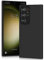 YATWIN Cover per Samsung Galaxy S23 Ultra, Custodia in Silicone Morbido con Tagli di Precisione per Fotocamera, Design Ultra Sottile, Protezione 360° con Bordi Rialzati, Nero‌