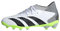 adidas Predator Accuracy.3 Multi-Ground Boots, Scarpe da Calcio, Cloud White/Core Black/Lucid Lemon, 36 2/3 EU