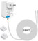 Ousaly 24V DC Power Adapter,110V-240V AC to DC 24V Transformer for C WireThermostat,Heywell Nest,Ring Pro doorbell,Ring Wired doorbell,Wyze Video Doorbell,LED Strip Light,Comes with Connector, 19.6FT