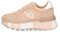 Liu Jo BA4005 Amazing Papaya Sneakers Sportive per Donna in Nabuk e Tessuto Rosa con Zeppa Alta (Rosa, 38)