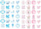 24 PRECUT Edible Baby Shower Boy Girl Cupcake Fairy Cake Wafer Decoration Toppers (Girl)