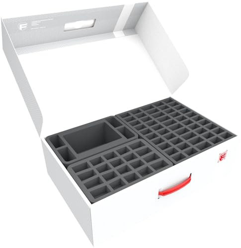 Feldherr Lagerbox DSLB150 kompatibel mit Dune: Krieg um Arrakis - Grundspiel. Robuste Transportlösung zum sicheren aufbewahren der Miniaturen und des Zubehörs