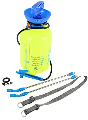 Eighosee Pulverizador de mochila, pulverizador de agua, pulverizador manual, dispensador de carga agrícola, equipo dispensador de carga de alta presión, herramienta de riego
