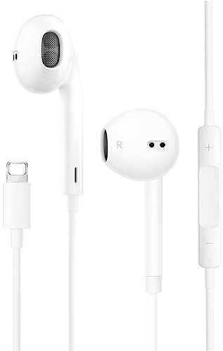 BONBELONG Earphones Headphones for iphones, Headphones Wired Stereo with volume control and microphone Earphones Compatible with iphones 11/11 Pro/12/12 Pro/13/XS/XR/X/SE/8/7 (A1)