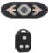 XPJBKC Fahrrad Blinker, Blinker e Scooter mit Fernbedienung, USB Wiederaufladbares Blinker Fahrrad, Wasserdicht E Scooter Blinker für Ebike, Mountainbikes, Rennräder