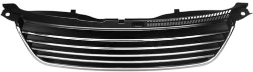 KLFDT Front- & Kühlergrille für VW Passat 3BG 2000-2005,Vorne Kapuze Mittelnetz Grilles,Auto Kühlergrill Außendekorationszubehör