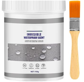 Pemarlis Sigillante Impermeabile,100g Colla Impermeabile Trasparente Per Esterni, Invisible Waterproof Agent, Agente Di Rivestimento Impermeabile Trasparente Per Le Piastrelle Del Bagno Muro Crepa