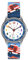 Cander Berlin MNA 0430 F Kinderarmbanduhr Magnetverschluss Armbanduhr Kinder Mädchen Jungen 3 ATM wasserdicht Lernuhr analog Feuerwehr