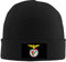 Herren Benfica Eagle Football Team Kopfkappen für warme Wintermütze Strickmütze schwarz, Schwarz , Einheitsgröße