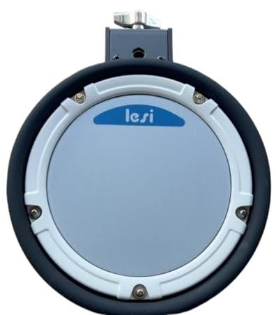 DPLBAZHC Universal Electronic Drum Single Trigger Mesh Head Tom Pad kompatibel mit Mehreren Marken, darunter Roland Nux Alesis Avatar