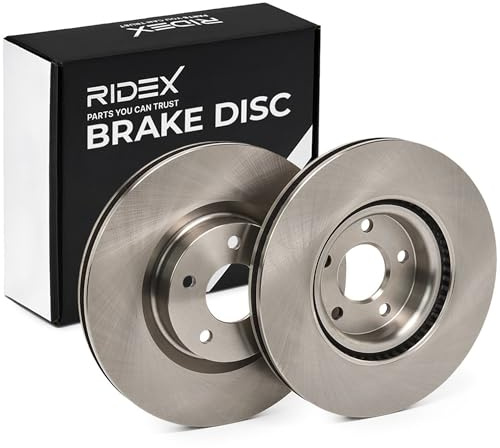 RIDEX 82B3099 2x Disco freno Anteriore senza cuscinetto ruota senza bullone fissaggio ruota senza mozzo portaruota Compatibilità con FORD Kuga Mk3