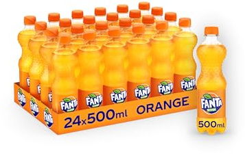 Fanta, Pack of 24 (24 x 500 ml) (without deposit, delivery only to Austria)