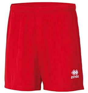 Errea New Skin, Pantaloncini Sportivi Unisex-Adulto, Rosso, M