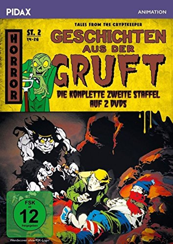 Geschichten aus der Gruft, Staffel 2 (Tales from the Cryptkeeper) / Weitere 13 Folgen der Grusel-Zeichentrickserie (Pidax Animation) [2 DVDs]