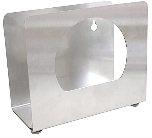 Hauben-Spender aus Edelstahl – Verstellbarer Wandhalter & Dispenser für Hauben, OP-Hauben & Einmal-Haarnetze, robuster Edelstahlspender