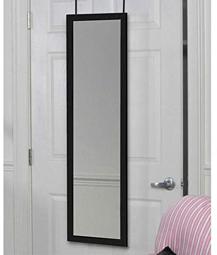 Trendi 48 Long Wall Mirror Over Door Full Length Bedroom Bathroom Hanging Dress Mirror
