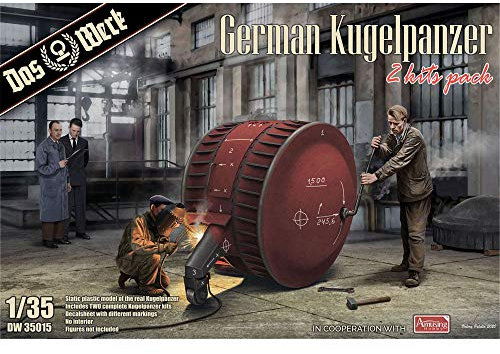 Das Werk DW35015 German Kugelpanzer-2 Kits Pack 1:35