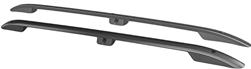 accessorypart Dachreling Dachgepäckträger Dachträger für Dacia Sandero 2013-2020 SCHWARZ (Klebriges Modell)