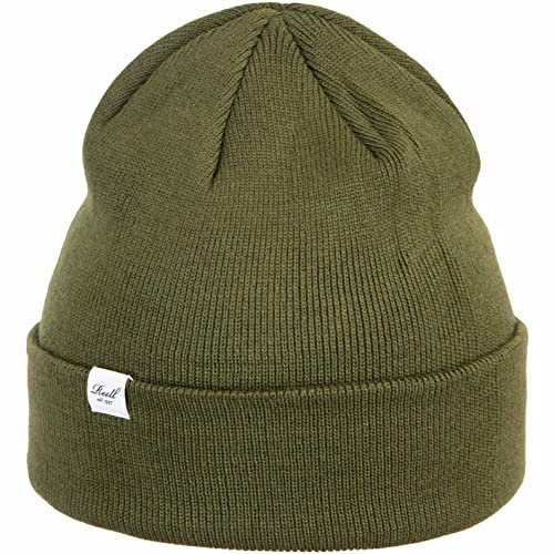 Reell Cuff Beanie (one Size, Olive)