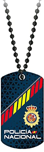 Tiendas LGP - Albainox - Placa con Cadena de Bolas, Policía Nacional CNP 16152