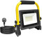 RIGIDON 30W Projecteurs de Chantier, 3000LM Lampe d'extérieur Pliable Portable Projecteur Led, Phare de Travail Led Pour Travaux d'atelier, Garage, Terrasse, Jardin, Etanche IP66 6000K Blanc