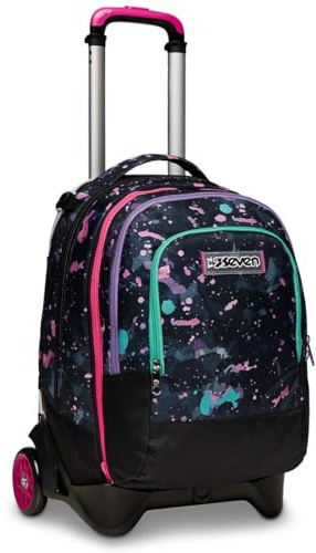 Seven S.p.a. Jack 2wd Detach Trolley, Unisex - Bambini e ragazzi, Multicolore, Taglia Unica