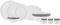 Karaca Streamline Fallon New Generation Bone Geschirrset, 59-Teilig, 12 Personen, Tafelservice aus New Bone, Verarbeitung und Design, Dekorativem, Natürlich, Esszimmer Verwendenneration