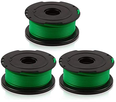3PCS Trimmer Spool & Line For Black & De-ck-er GL7033 GL8033 GL9035 Strimmer A6482 Garden Lawn Mower spare parts