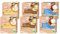 BABYBIO - Gourdes lactées pour bébé - Dès 8 Mois - Au lait de vache BIO - 24x90g (2x3 variétés)