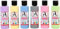 Set di colori pastello gesso per bambini e adulti. 6 colori ciascuno 60 ml. Colori per pittura altamente pigmentati e coprenti per tela, legno, pietra, carta, metallo. (gesso Chalky)