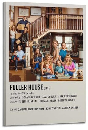 TRXU Full House 2016 Poster, Albumcover, Musikposter für Schlafzimmer, ästhetisches Poster, dekorative Malerei, Leinwand, Wandkunst, Wohnzimmer, Poster, Schlafzimmer, Gemälde, 20 x 30 cm, Rahmenstil