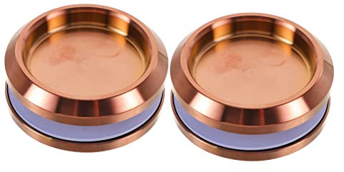WOONEKY 2 Pièces poignée de porte en verre poignées pour armoires tirette pour salle de bain inoxlm remplacement des poignées de porte de tirette de porte Acier inoxydable Rose Gold