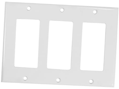ARTIBETTER 3 Panneau De Commutation Plaque Murale Couvercle Prise Électrique Couverture Boiserie Plaque Murale Couleur Neutre Plaque Murale Prise Couvre Plaques Lumineuses Mur Nous